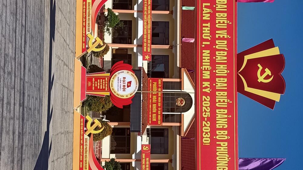 Trụ sở phường Hoài Nhơn Nam ( ảnh 2)